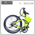 MOTORLIFE/OEM brand EN15194 48v 500w folding ebike , lucky lion electric bike